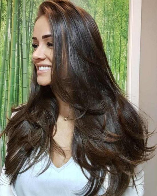 Cortes de Cabelos Longos 2020: femininos - Cortes de Cabelo 2020