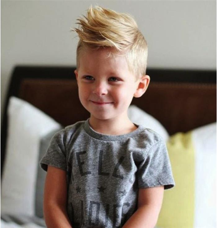 9 cortes de cabelo infantil masculino liso para o seu filho