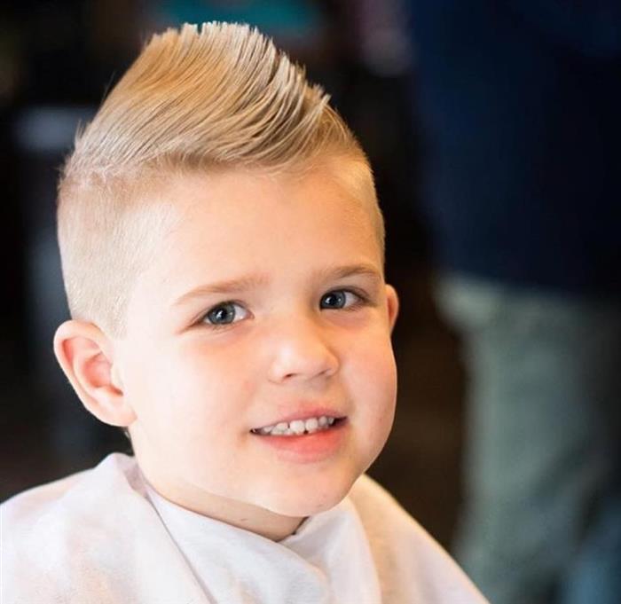 Razor Part: o corte de cabelo masculino infantil que é moda em