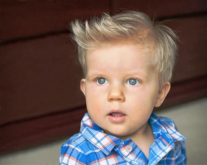 corte de cabelo de menino bebe