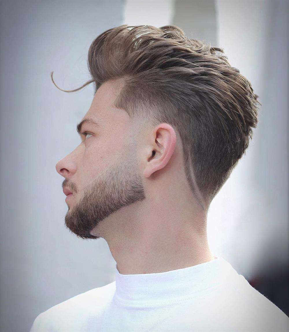 listra de cabelo masculino degradê