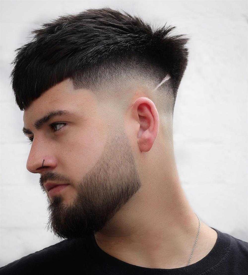 risquinho para cabelo masculino