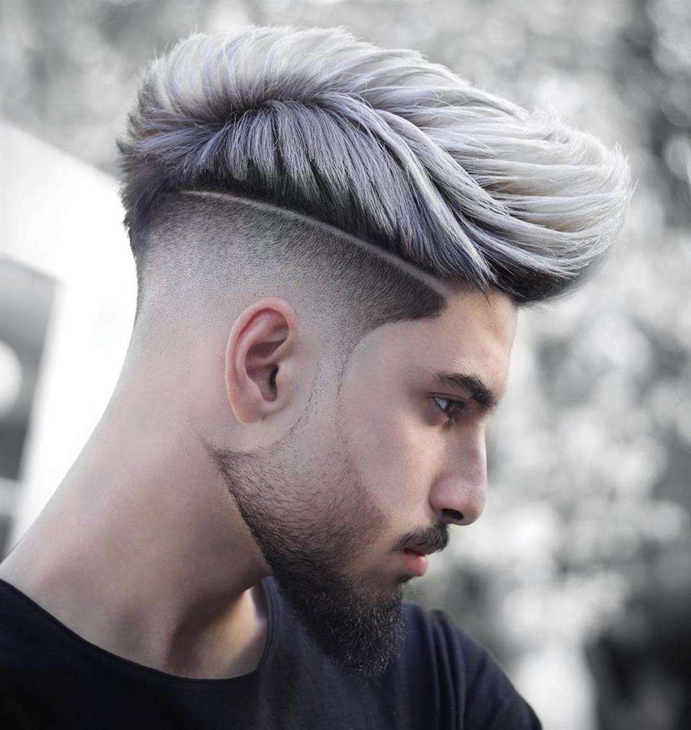 cortes de cabelo masculino com listras