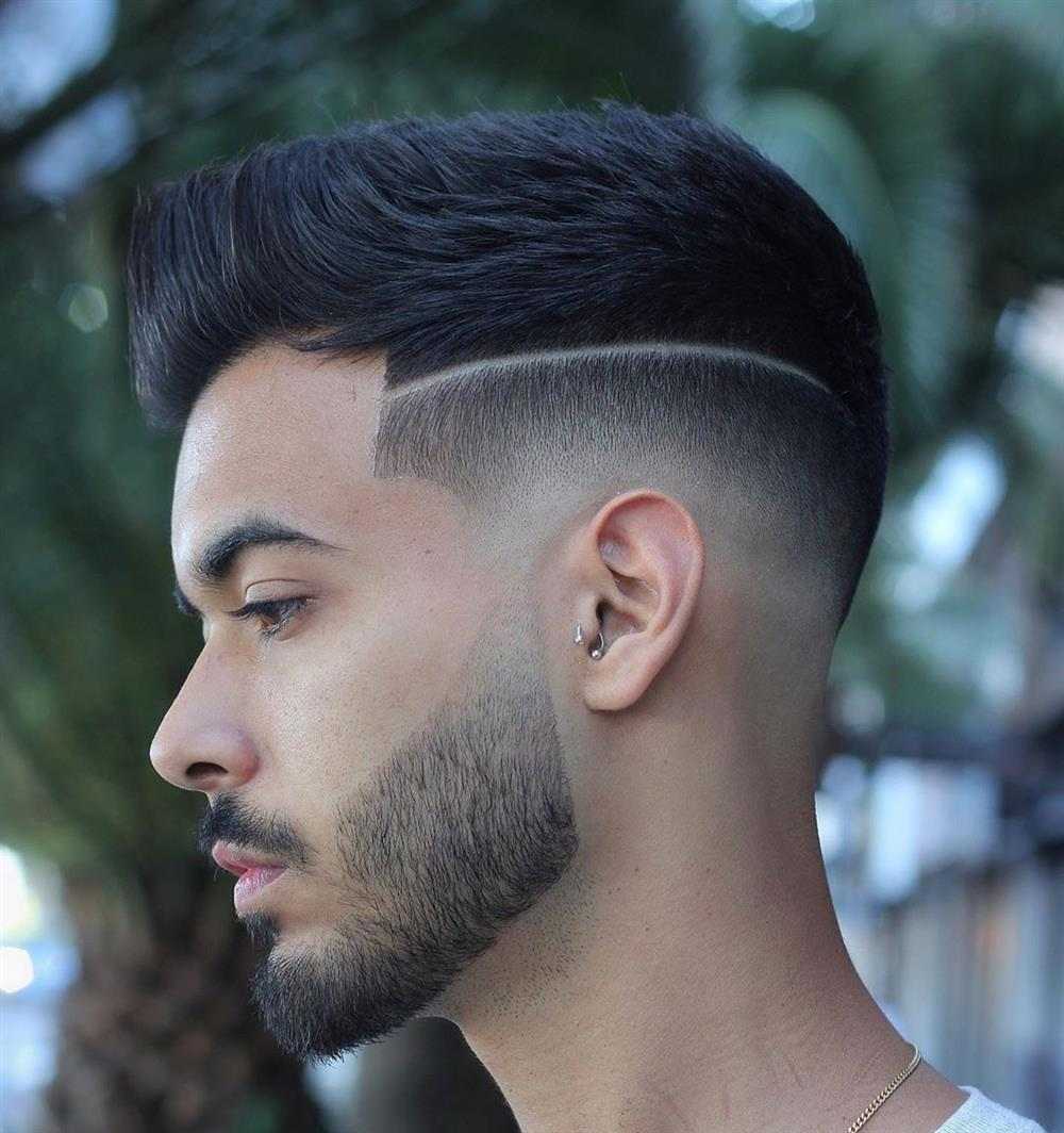 250 melhor ideia de Listras no cabelo masculino