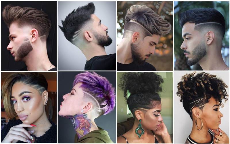 cortes de cabelo masculino com listras