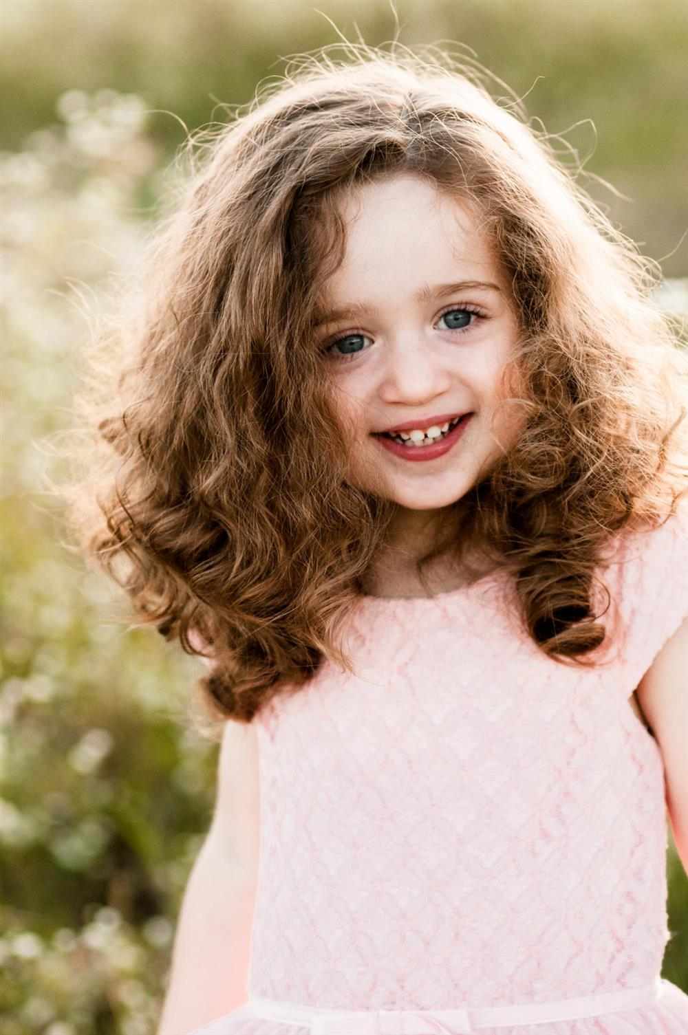 corte de cabelo infantil feminino cacheado