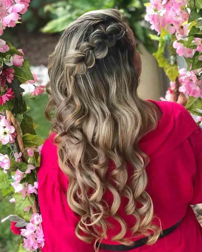Penteado solto com trança: lateral, solto, curto e dia a dia - Cortes ...